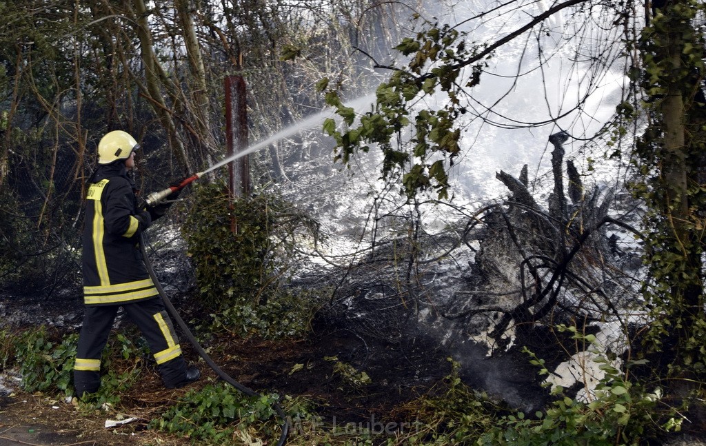 Bodenfeuer Koeln Kalk Dillenburgerstr Parkhaus P36.JPG - Miklos Laubert